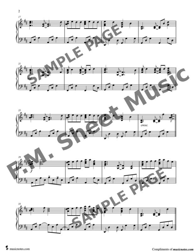Is it any wonder intermediate piano by keane f m sheet music